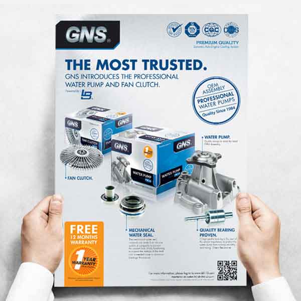 Auto Parts Poster Design Printing