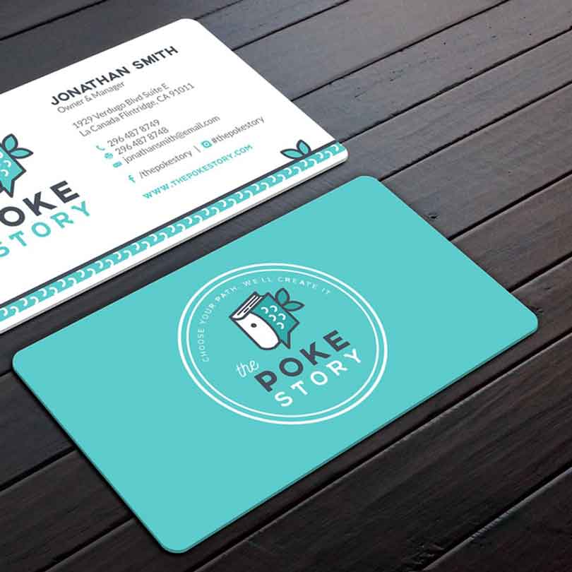Round Shape Business Card Printing