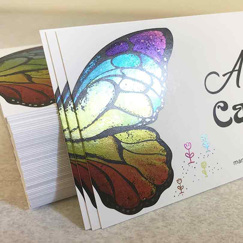 UV Foil Business Card
